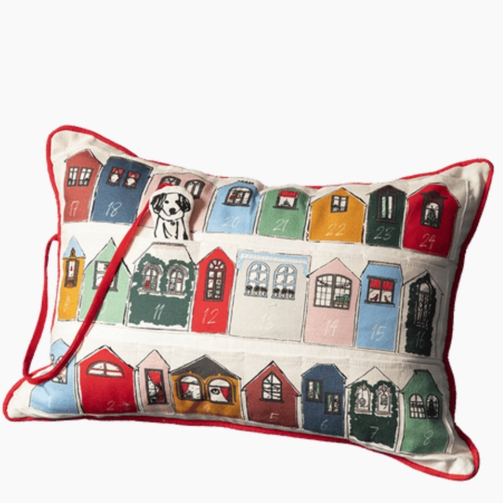 Novogratz Advent Calendar Pillow